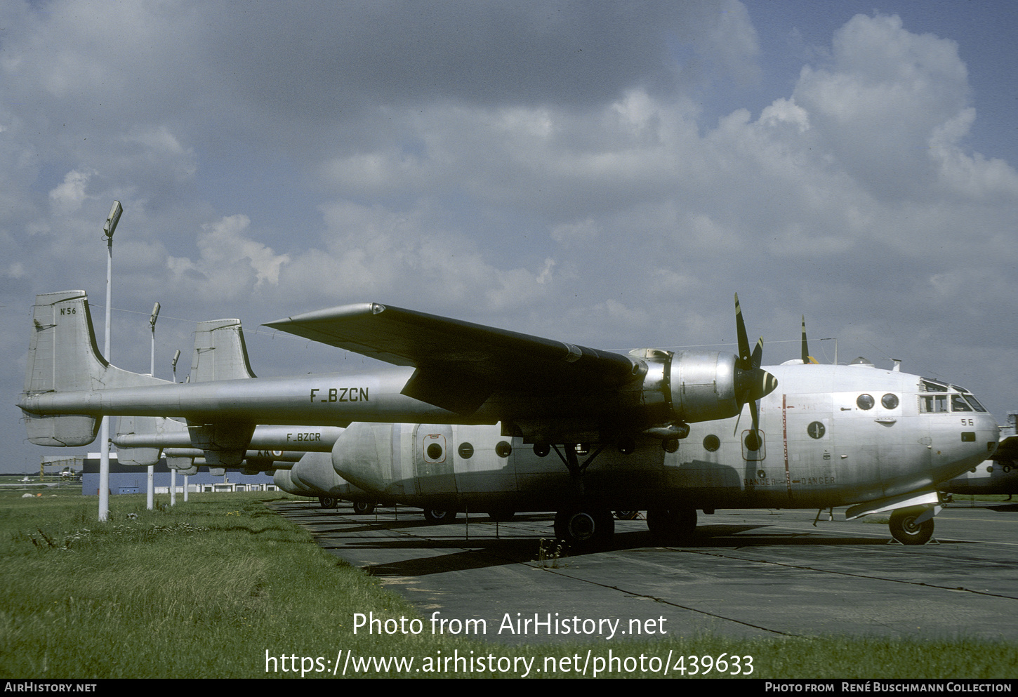 Aircraft Photo of F-BZCN | Nord 2501F-2 Noratlas | AirHistory.net #439633