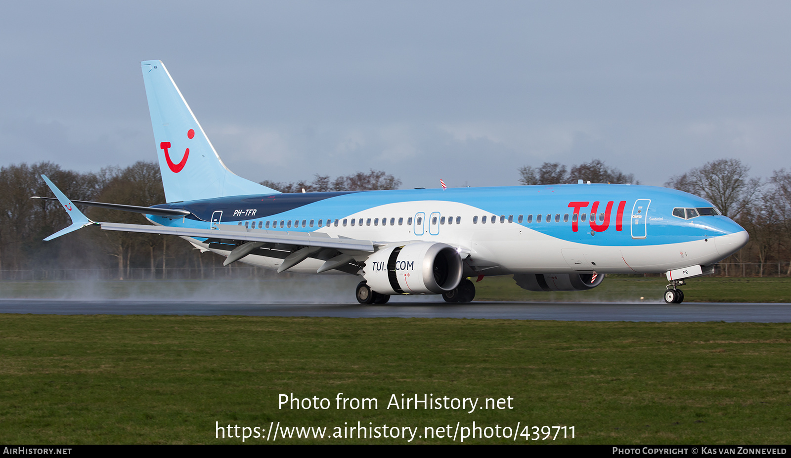 Aircraft Photo of PH-TFR | Boeing 737-8 Max 8 | TUI | AirHistory.net #439711