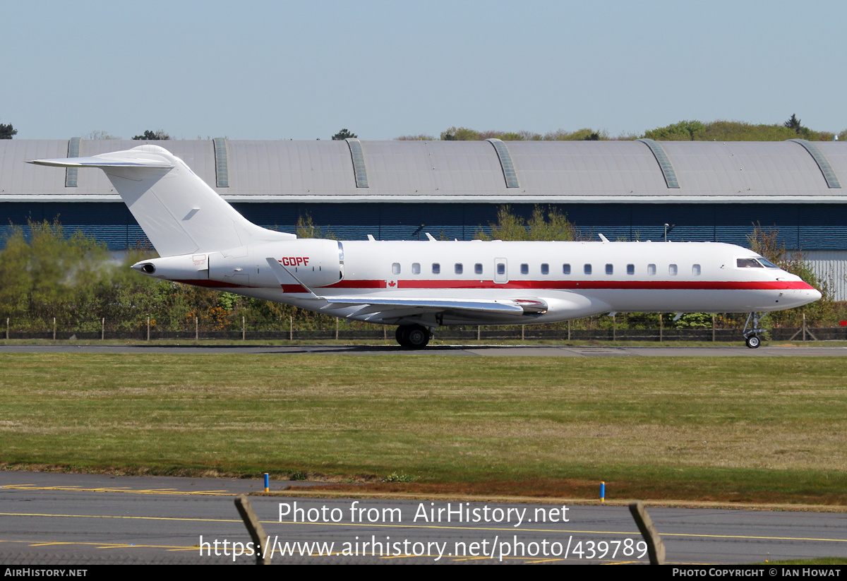 Aircraft Photo of C-GDPF | Bombardier Global Express XRS (BD-700-1A10) | AirHistory.net #439789