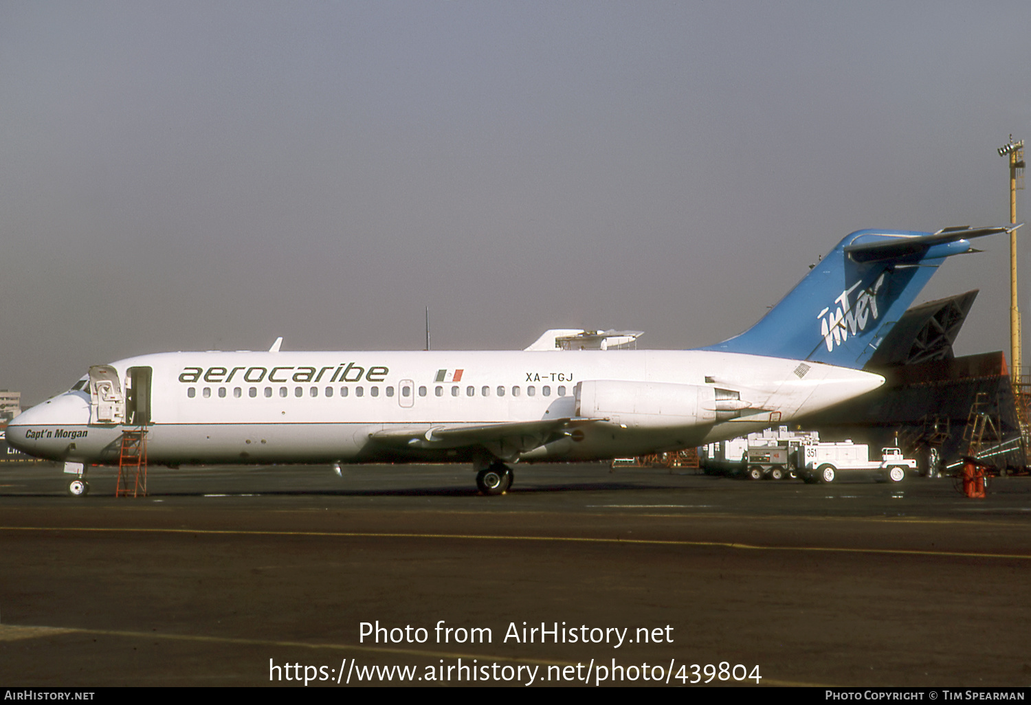 Aircraft Photo of XA-TGJ | McDonnell Douglas DC-9-15 | Aerocaribe | AirHistory.net #439804