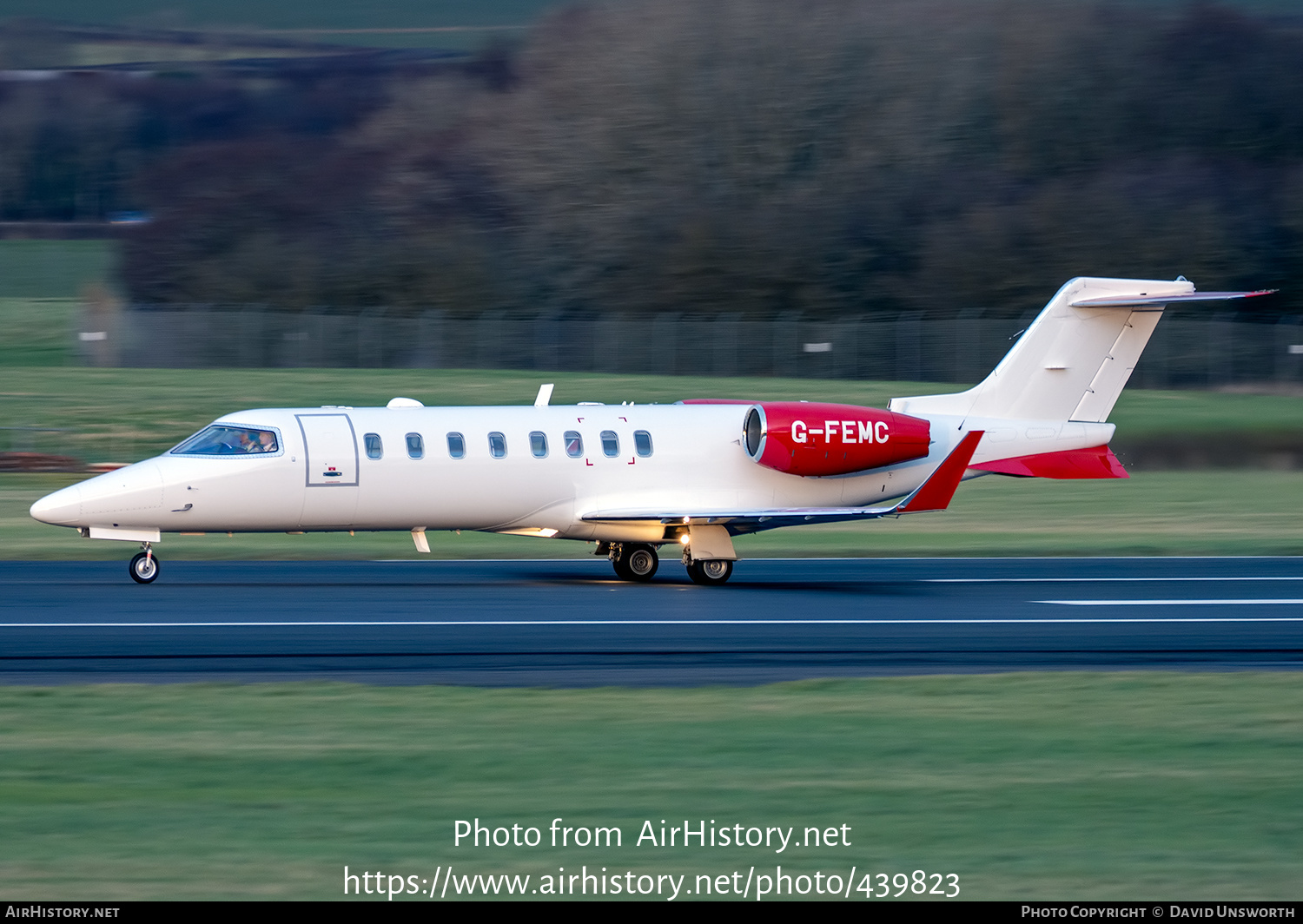 Aircraft Photo of G-FEMC | Learjet 45 | AirHistory.net #439823