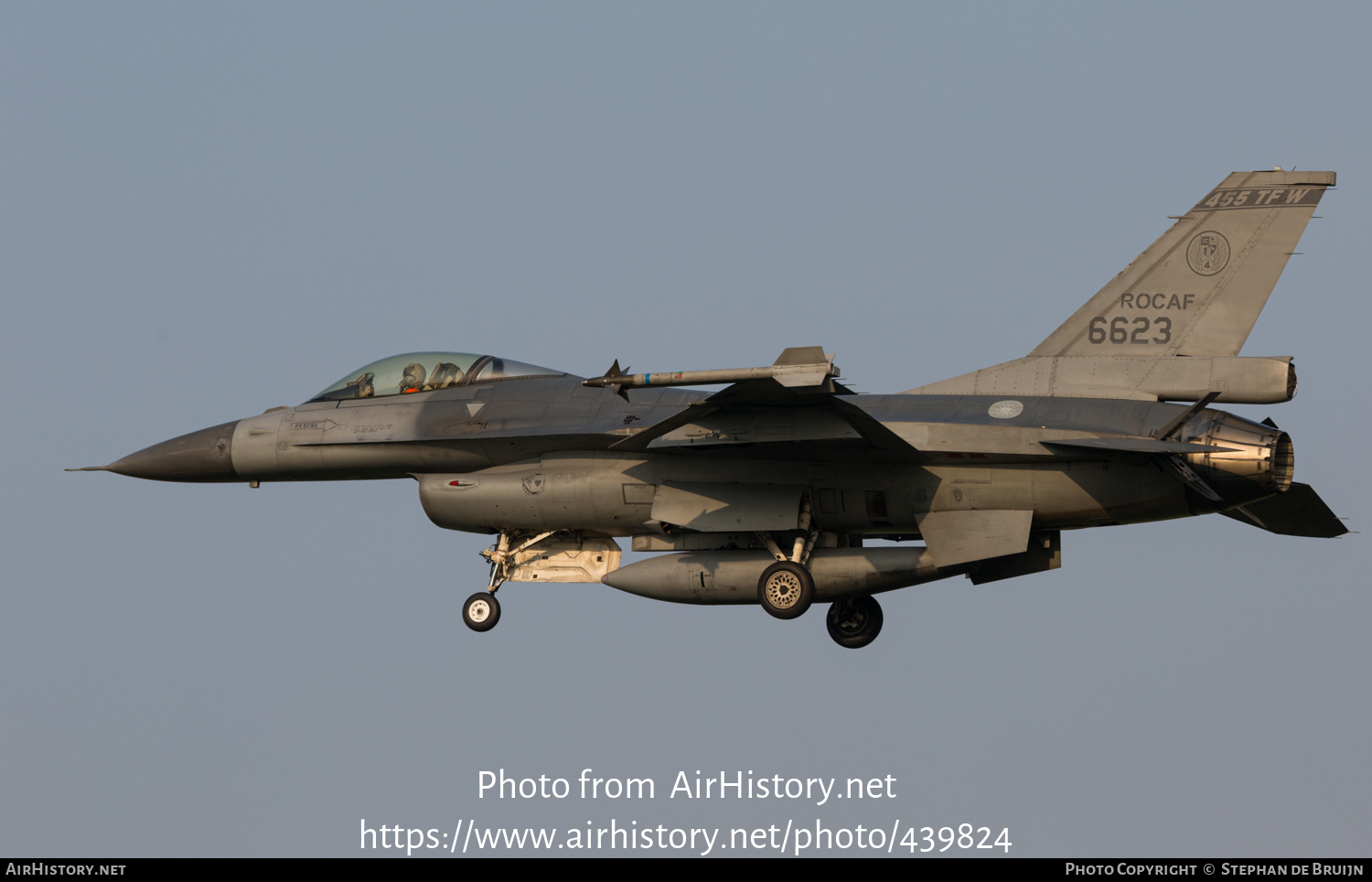 Aircraft Photo of 6623 | General Dynamics F-16V Fighting Falcon | Taiwan - Air Force | AirHistory.net #439824