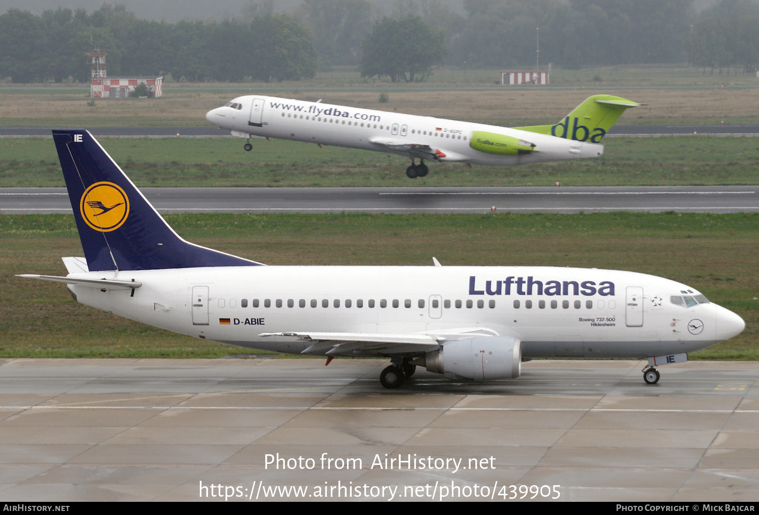 Aircraft Photo of D-ABIE | Boeing 737-530 | Lufthansa | AirHistory.net #439905