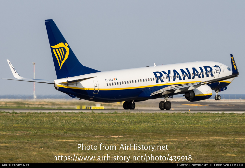 Aircraft Photo of EI-GSJ | Boeing 737-800 | Ryanair | AirHistory.net #439918