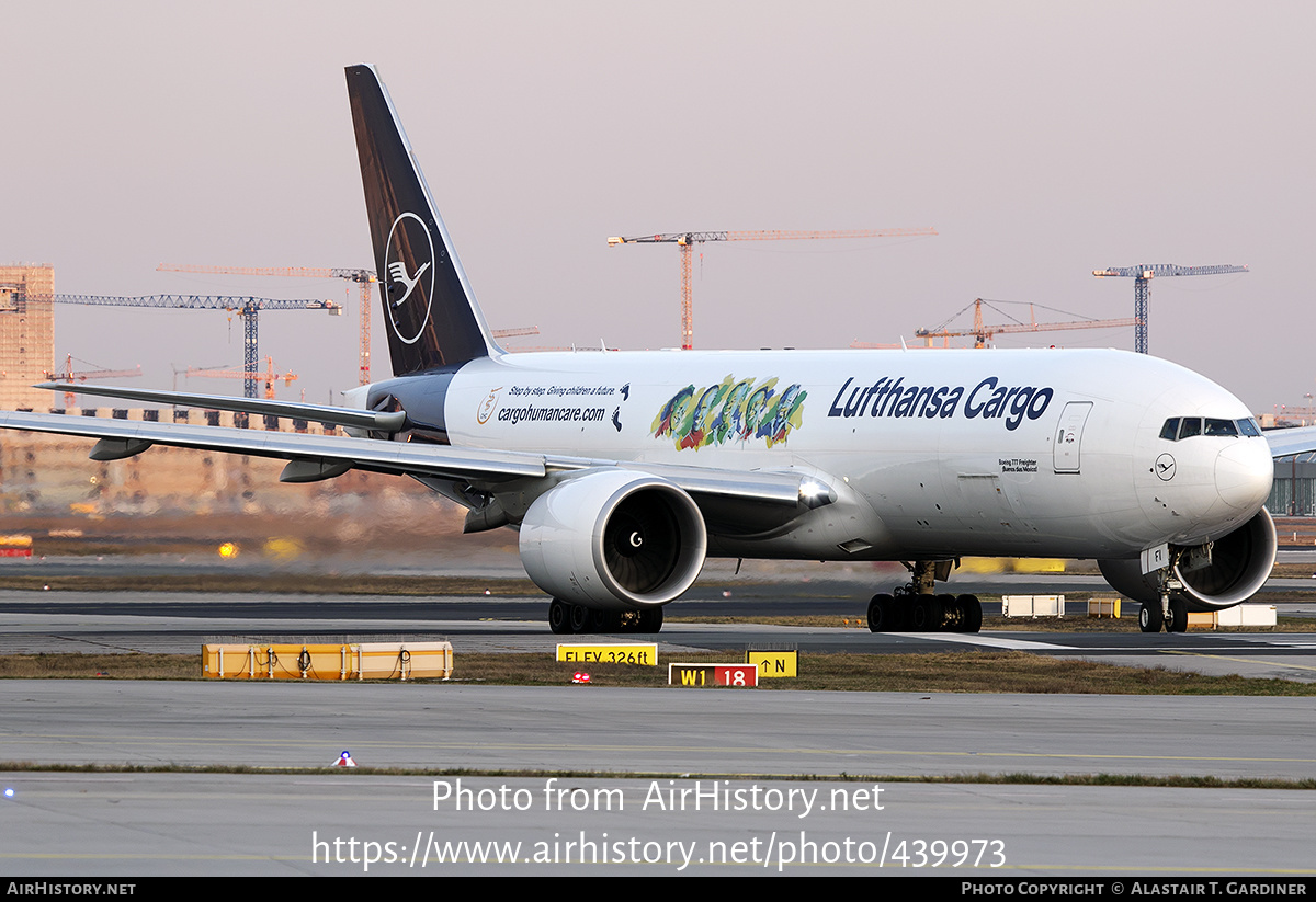 Aircraft Photo of D-ALFI | Boeing 777-F | Lufthansa Cargo | AirHistory.net #439973
