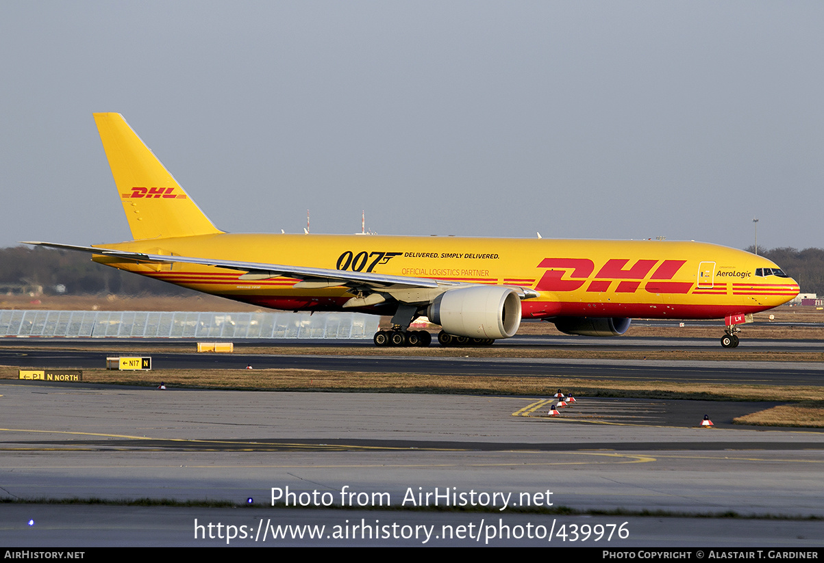 Aircraft Photo of D-AALM | Boeing 777-F | DHL International | AirHistory.net #439976