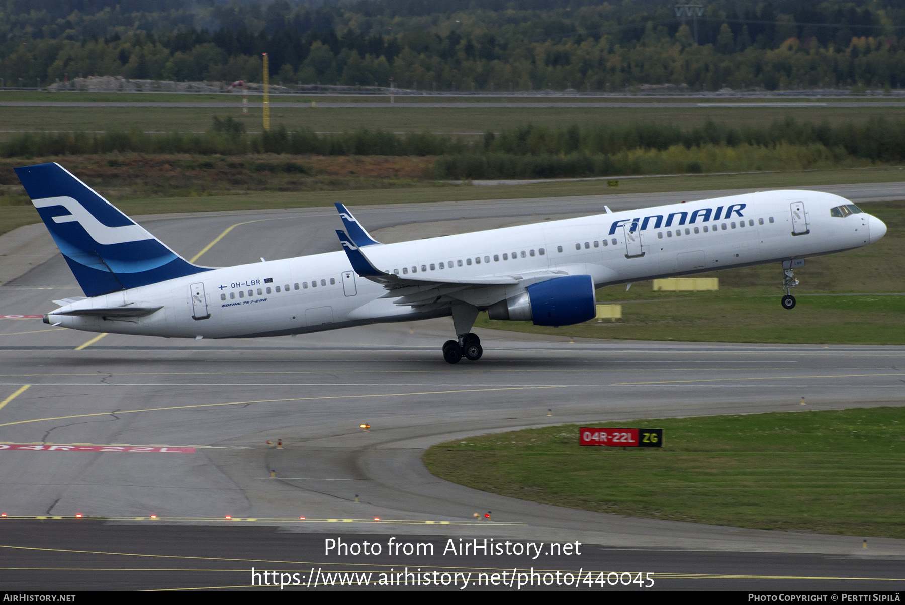 Aircraft Photo of OH-LBR | Boeing 757-2Q8 | Finnair | AirHistory.net #440045