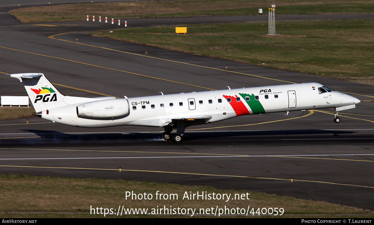 Aircraft Photo of CS-TPM | Embraer ERJ-145EP (EMB-145EP) | Portugália Airlines - PGA | AirHistory.net #440059