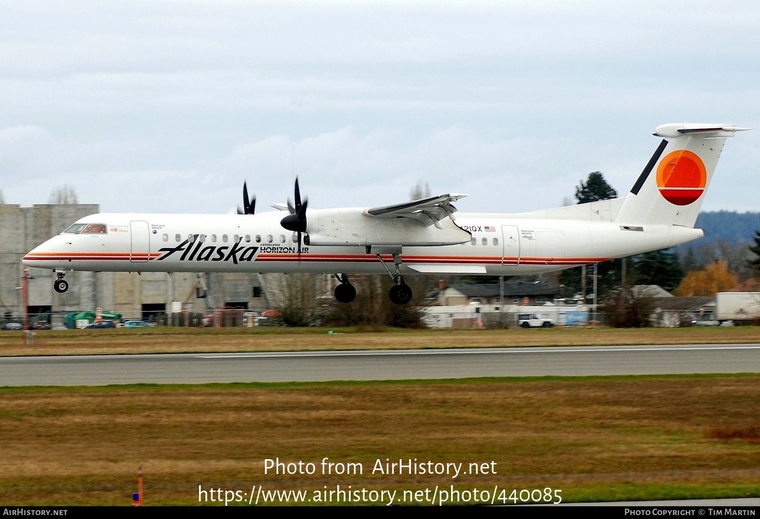Aircraft Photo of N421QX | Bombardier DHC-8-402 Dash 8 | Alaska Airlines | AirHistory.net #440085