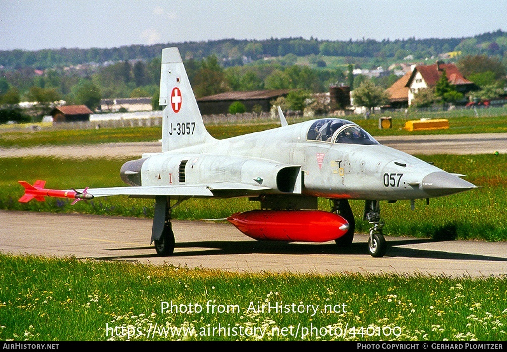 Aircraft Photo of J-3057 | Northrop F-5E Tiger II | Switzerland - Air Force | AirHistory.net #440100