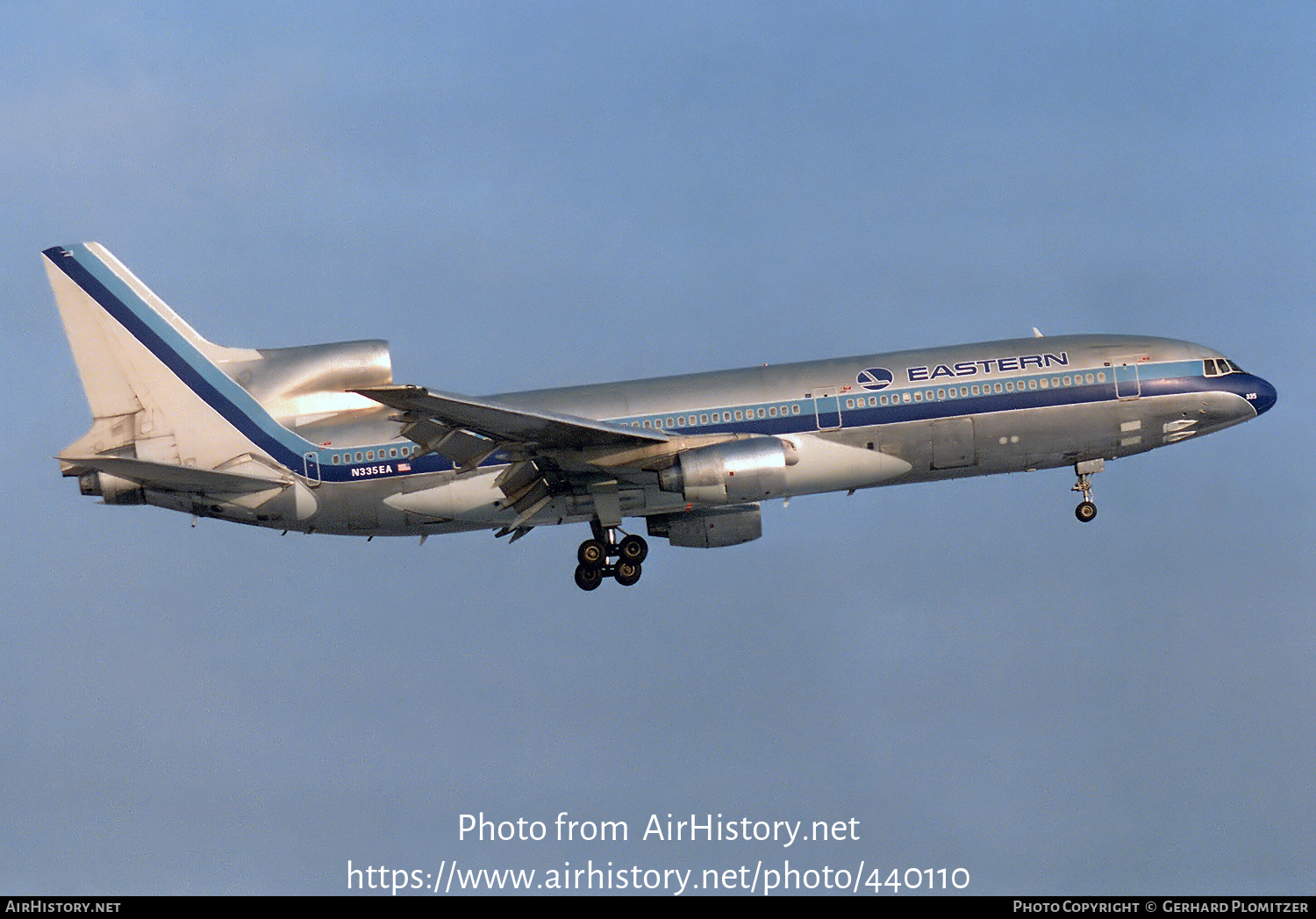 Aircraft Photo of N335EA | Lockheed L-1011-385-1 TriStar 1 | Eastern Air Lines | AirHistory.net #440110