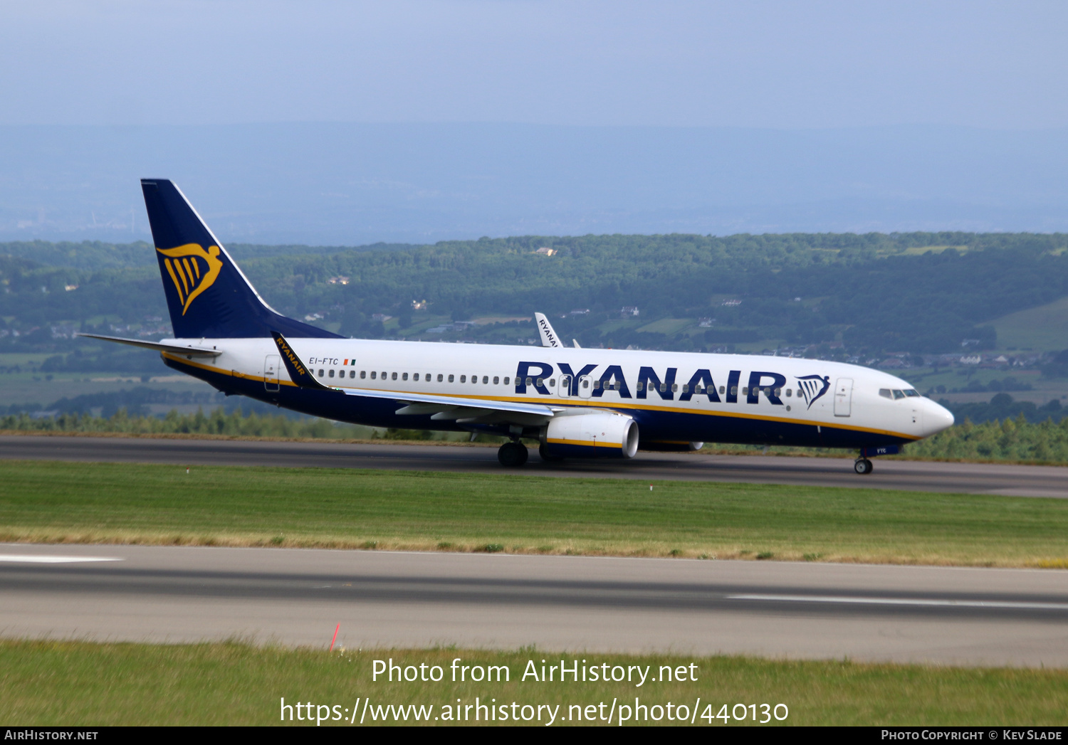 Aircraft Photo of EI-FTC | Boeing 737-800 | Ryanair | AirHistory.net #440130