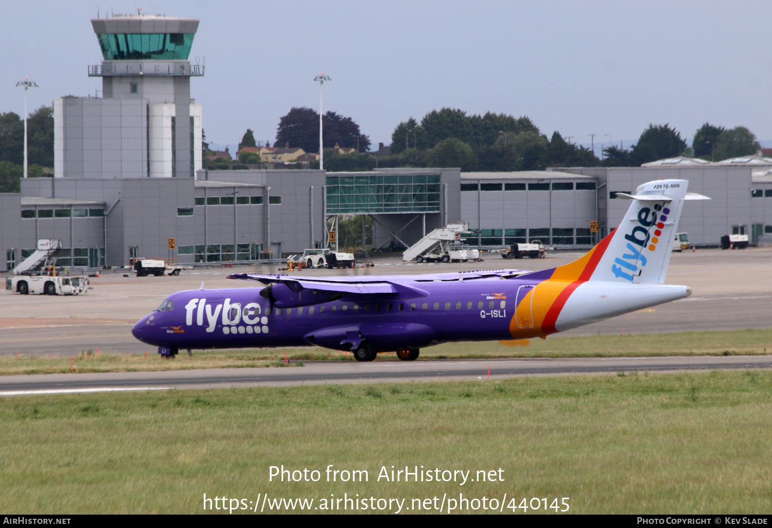 Aircraft Photo of G-ISLI | ATR ATR-72-500 (ATR-72-212A) | Flybe | AirHistory.net #440145