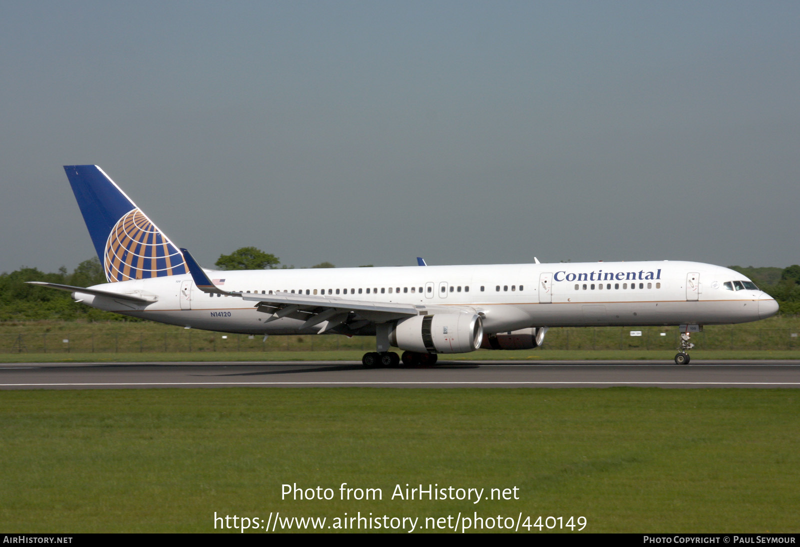 Aircraft Photo of N14120 | Boeing 757-224 | Continental Airlines | AirHistory.net #440149