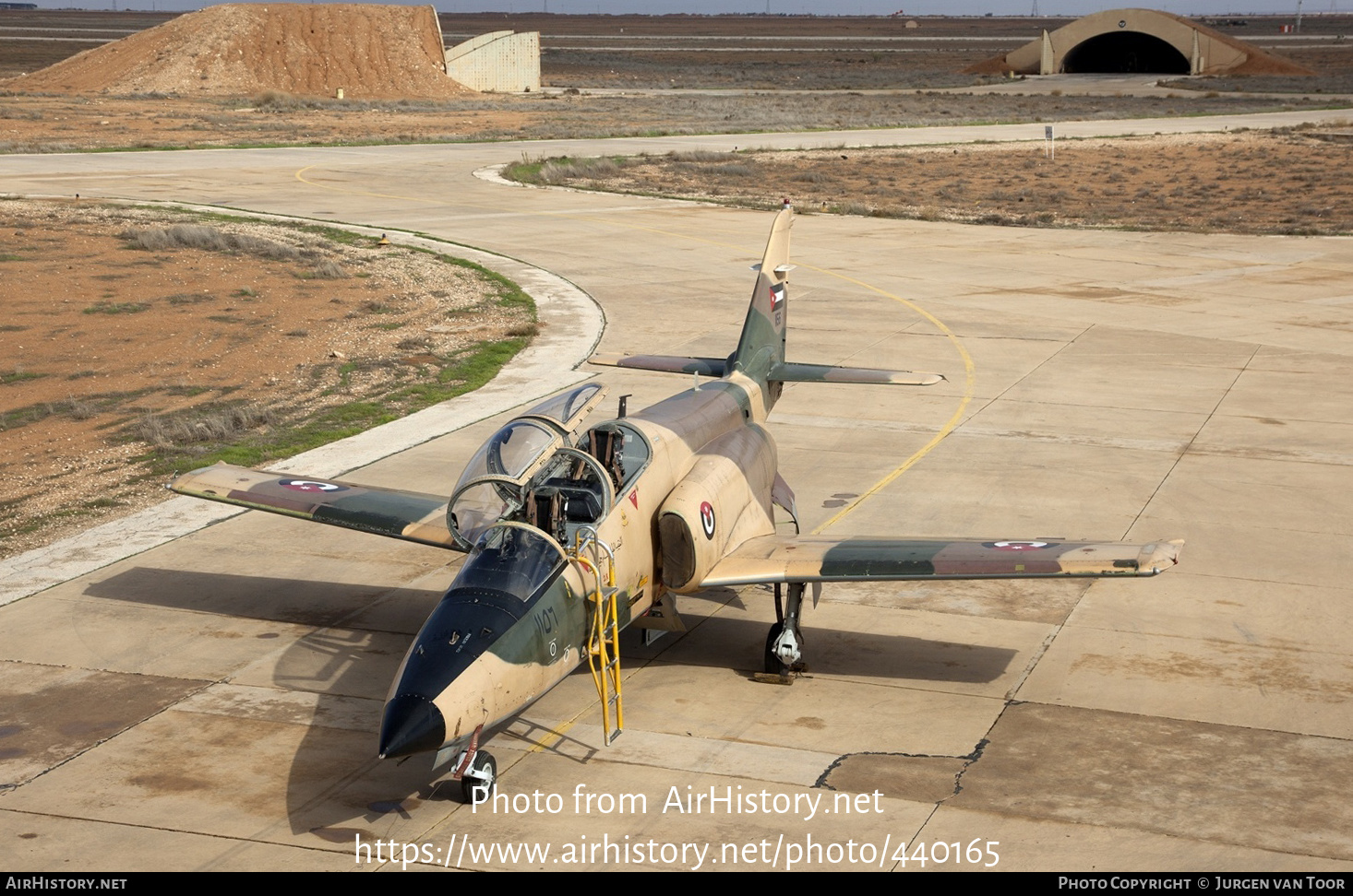 Aircraft Photo of 1156 | CASA C101CC Aviojet | Jordan - Air Force | AirHistory.net #440165