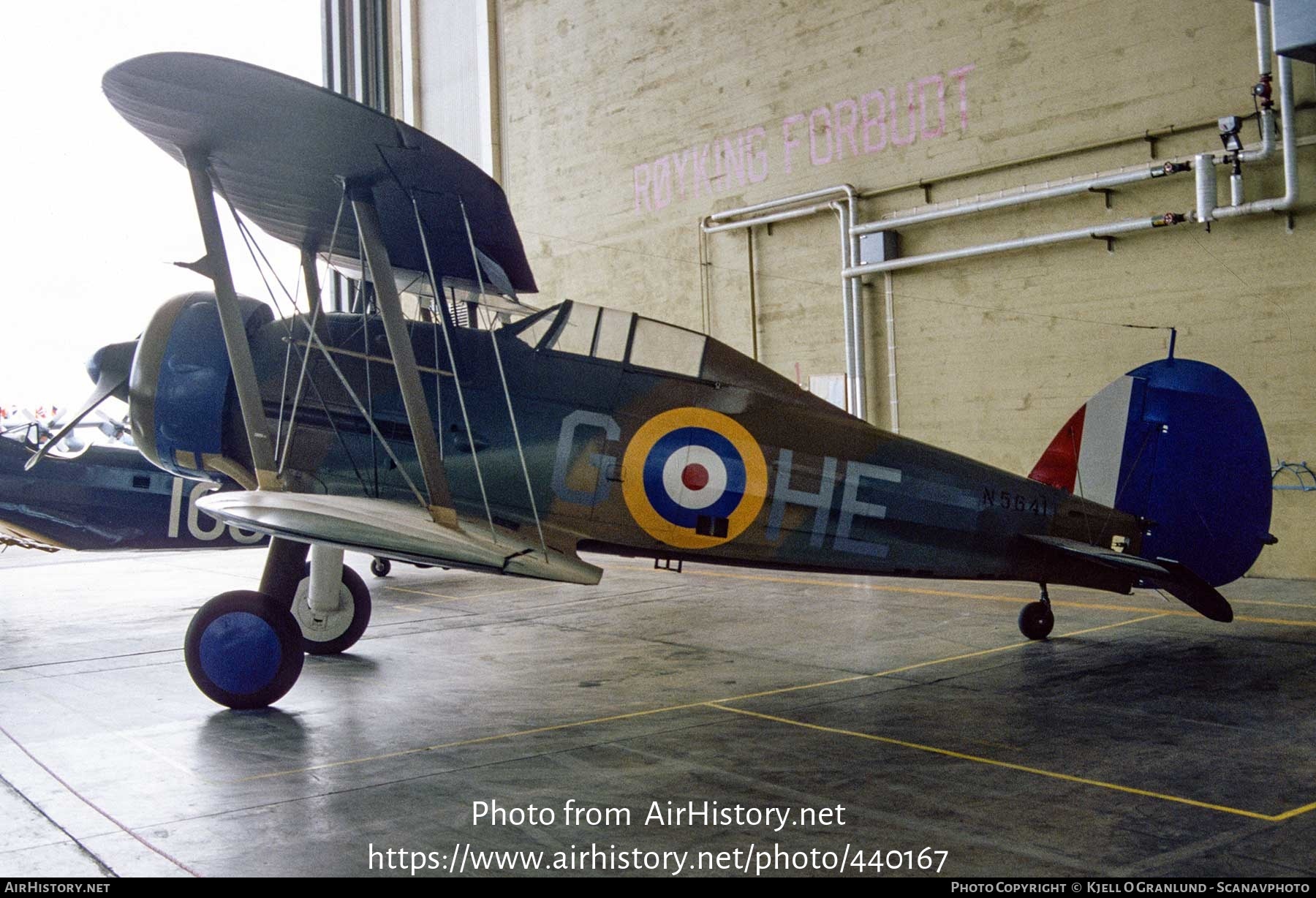 Aircraft Photo of N5641 | Gloster Gladiator Mk2 | UK - Air Force | AirHistory.net #440167