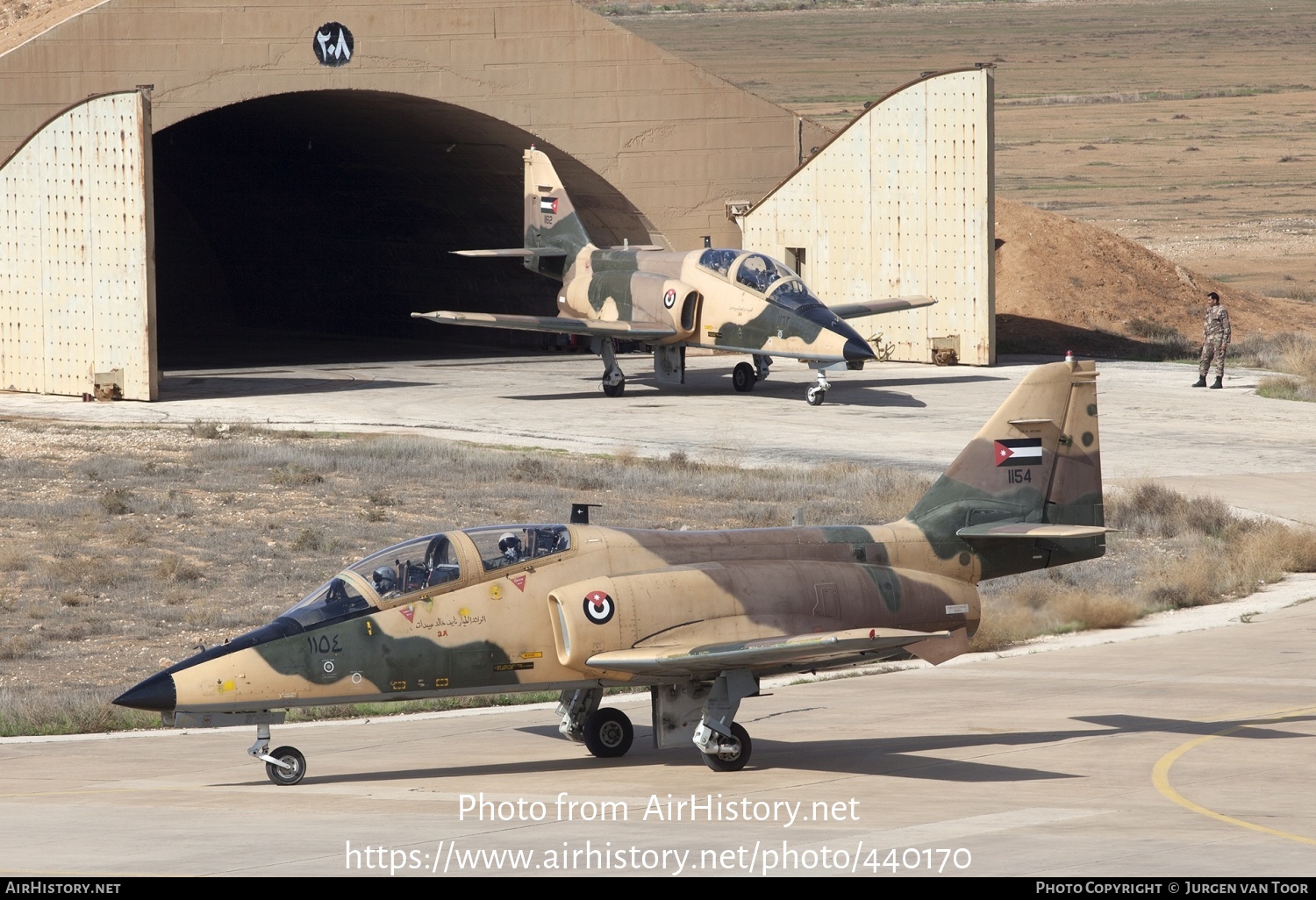 Aircraft Photo of 1154 | CASA C101CC Aviojet | Jordan - Air Force | AirHistory.net #440170