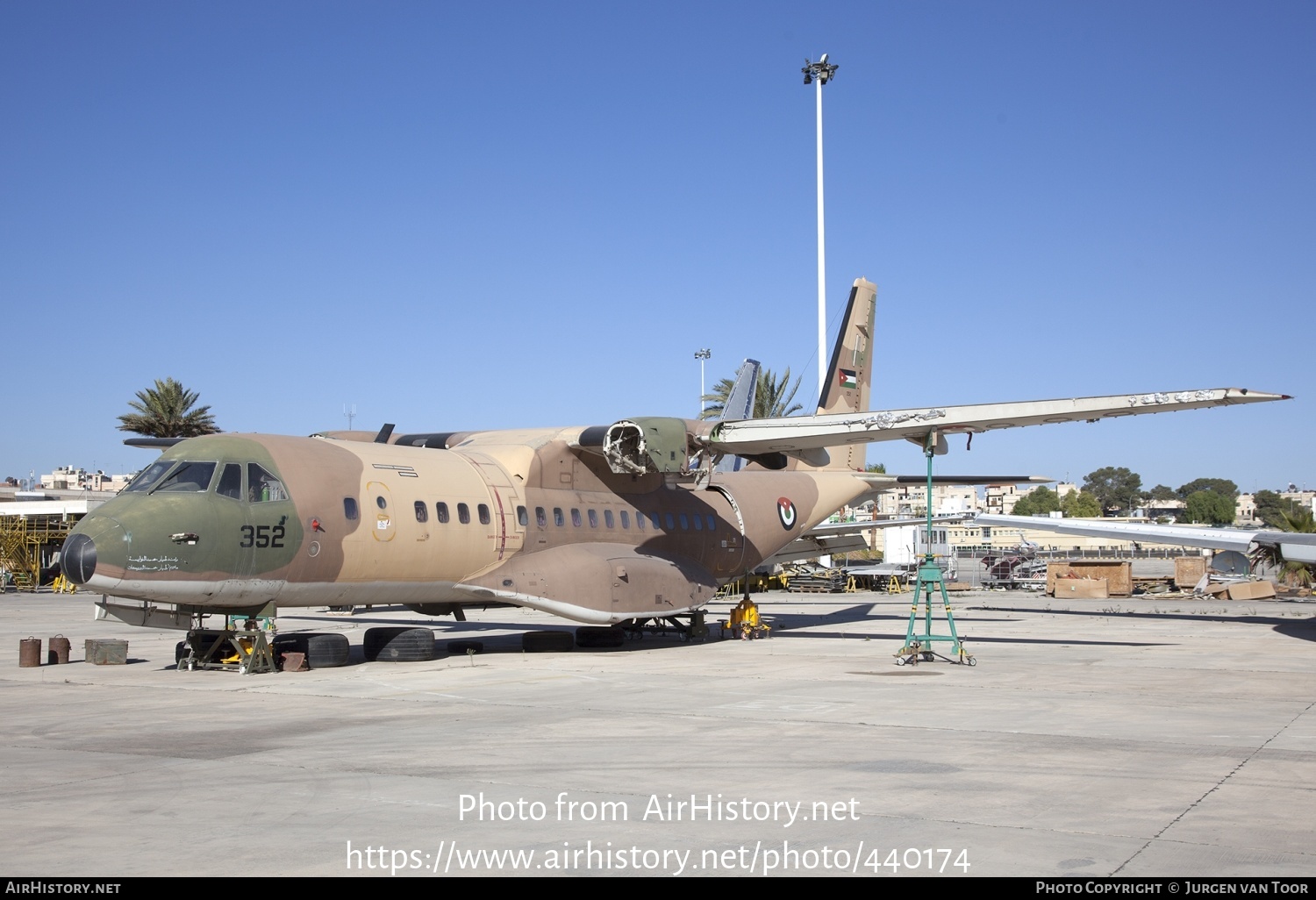 Aircraft Photo of 352 | CASA C295M | Jordan - Air Force | AirHistory.net #440174