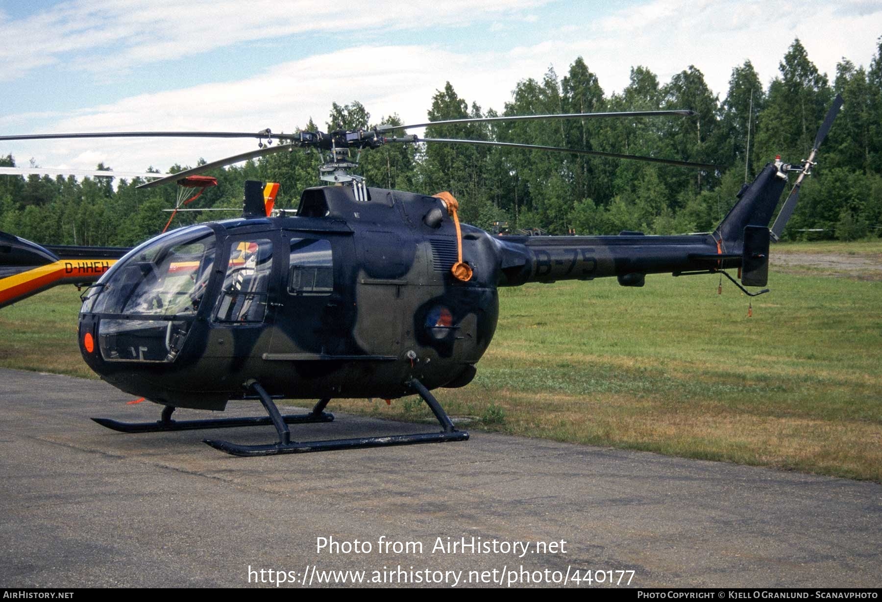 Aircraft Photo of B-75 | MBB BO-105CB-4 | Netherlands - Air Force | AirHistory.net #440177