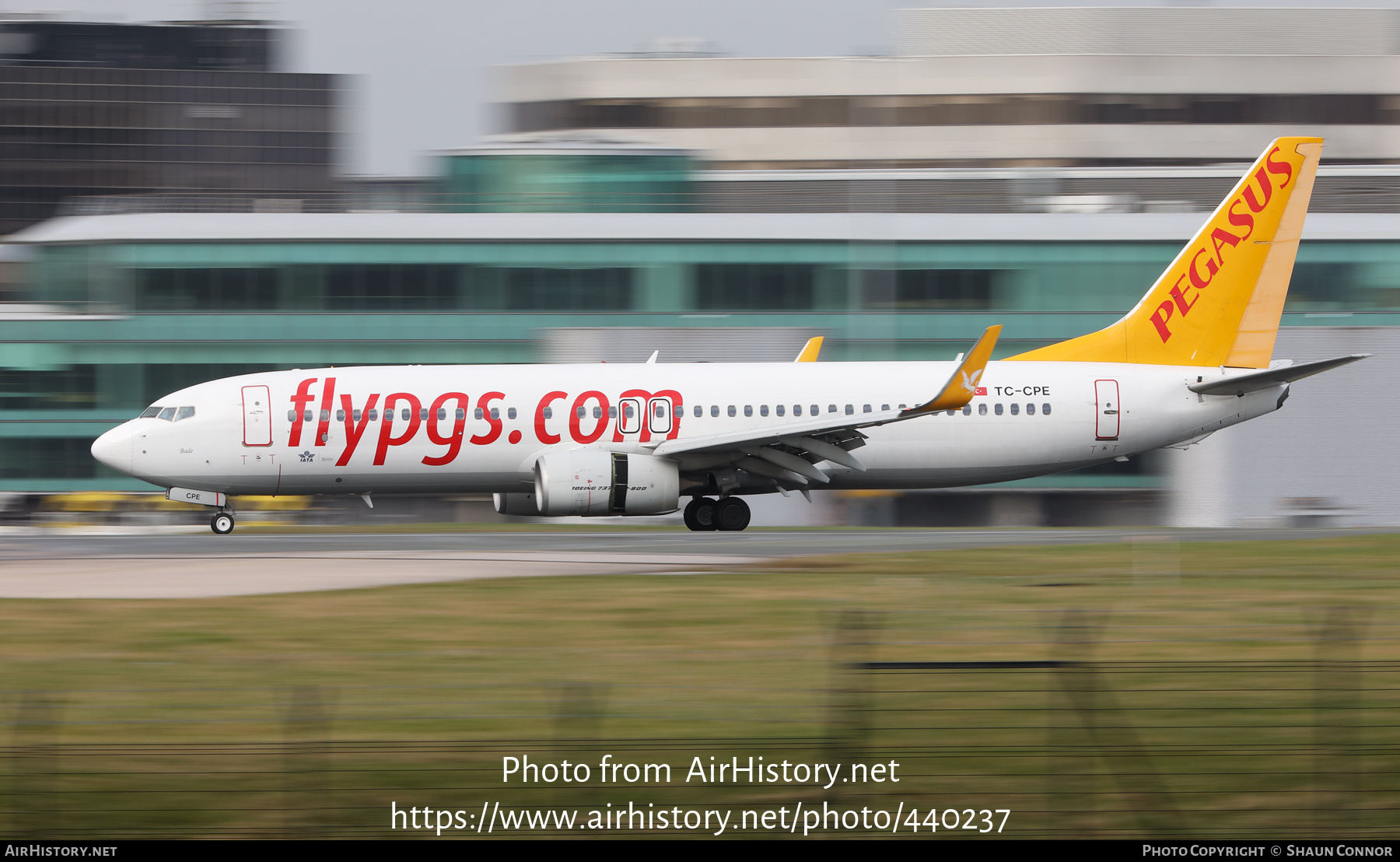 Aircraft Photo of TC-CPE | Boeing 737-82R | Pegasus Airlines | AirHistory.net #440237