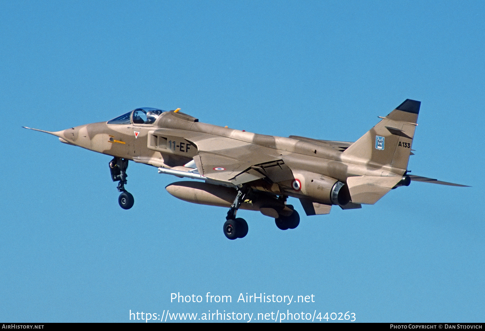 Aircraft Photo of A133 | Sepecat Jaguar A | France - Air Force | AirHistory.net #440263