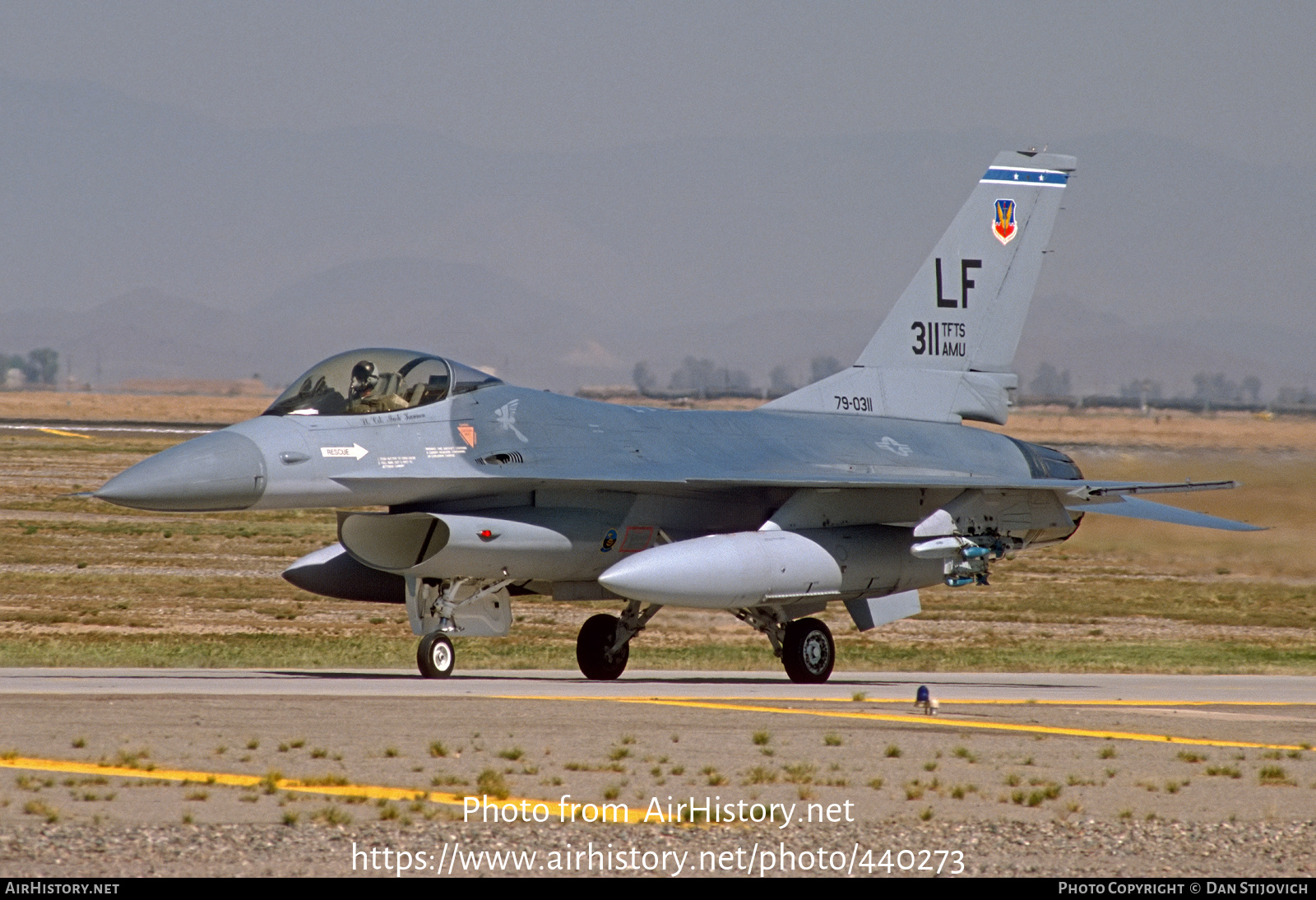 Aircraft Photo of 79-0311 | General Dynamics F-16A Fighting Falcon | USA - Air Force | AirHistory.net #440273