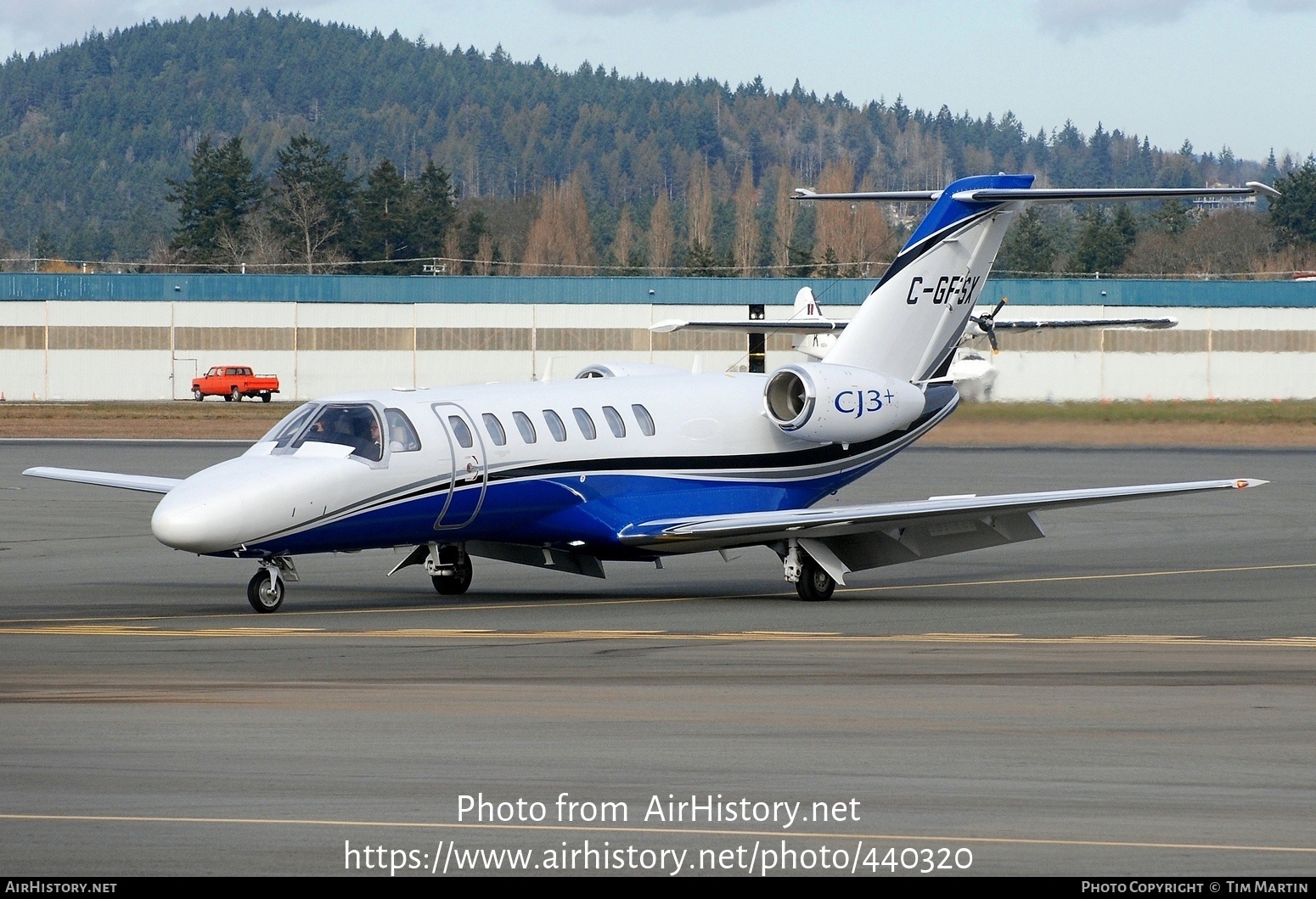 Aircraft Photo of C-GFSX | Cessna 525B CitationJet CJ3+ | AirHistory.net #440320