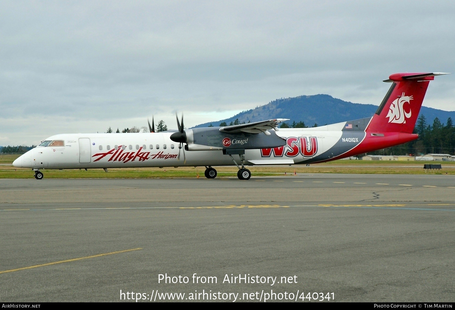 Aircraft Photo of N401QX | Bombardier DHC-8-402 Dash 8 | Alaska Airlines | AirHistory.net #440341