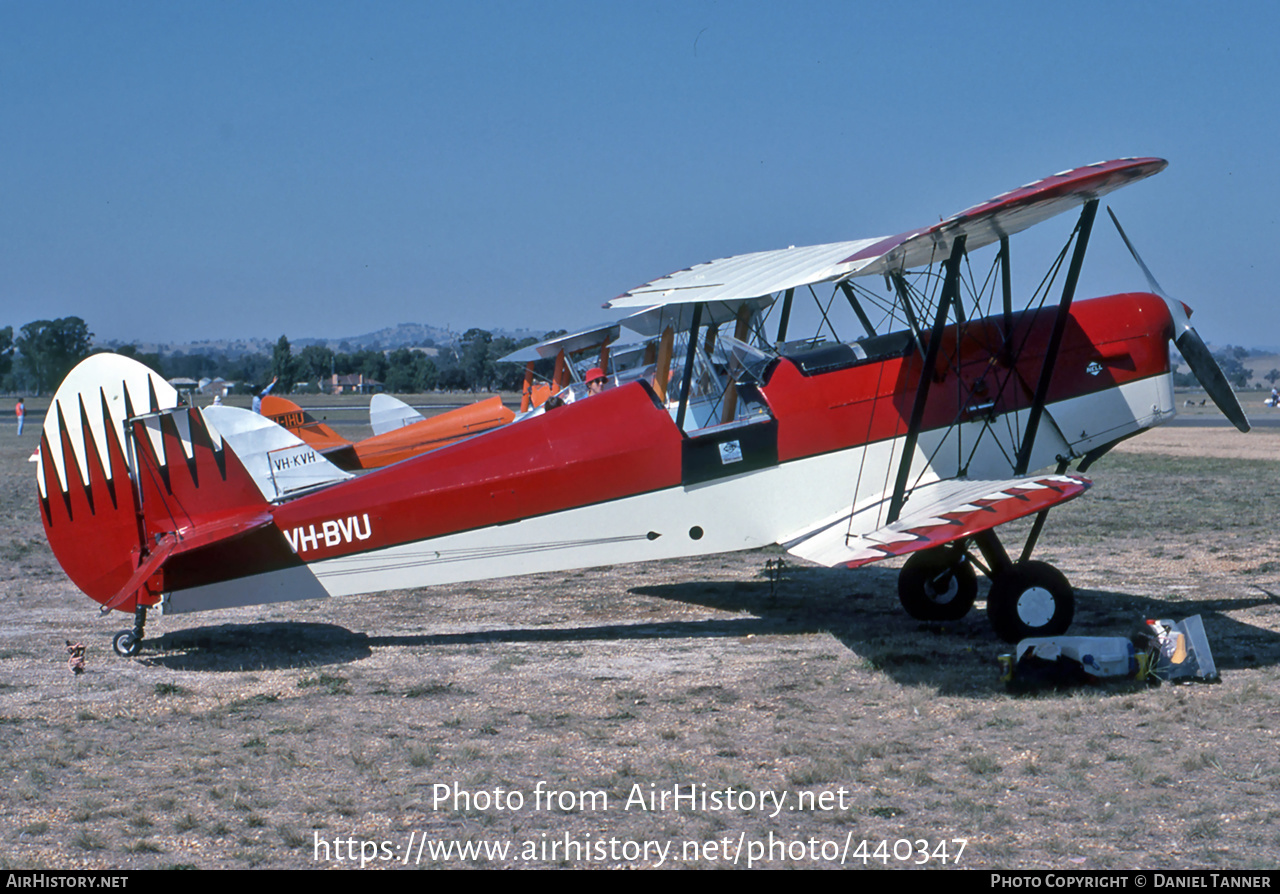 Aircraft Photo of VH-BVU | Stampe-Vertongen SV-4B | AirHistory.net #440347