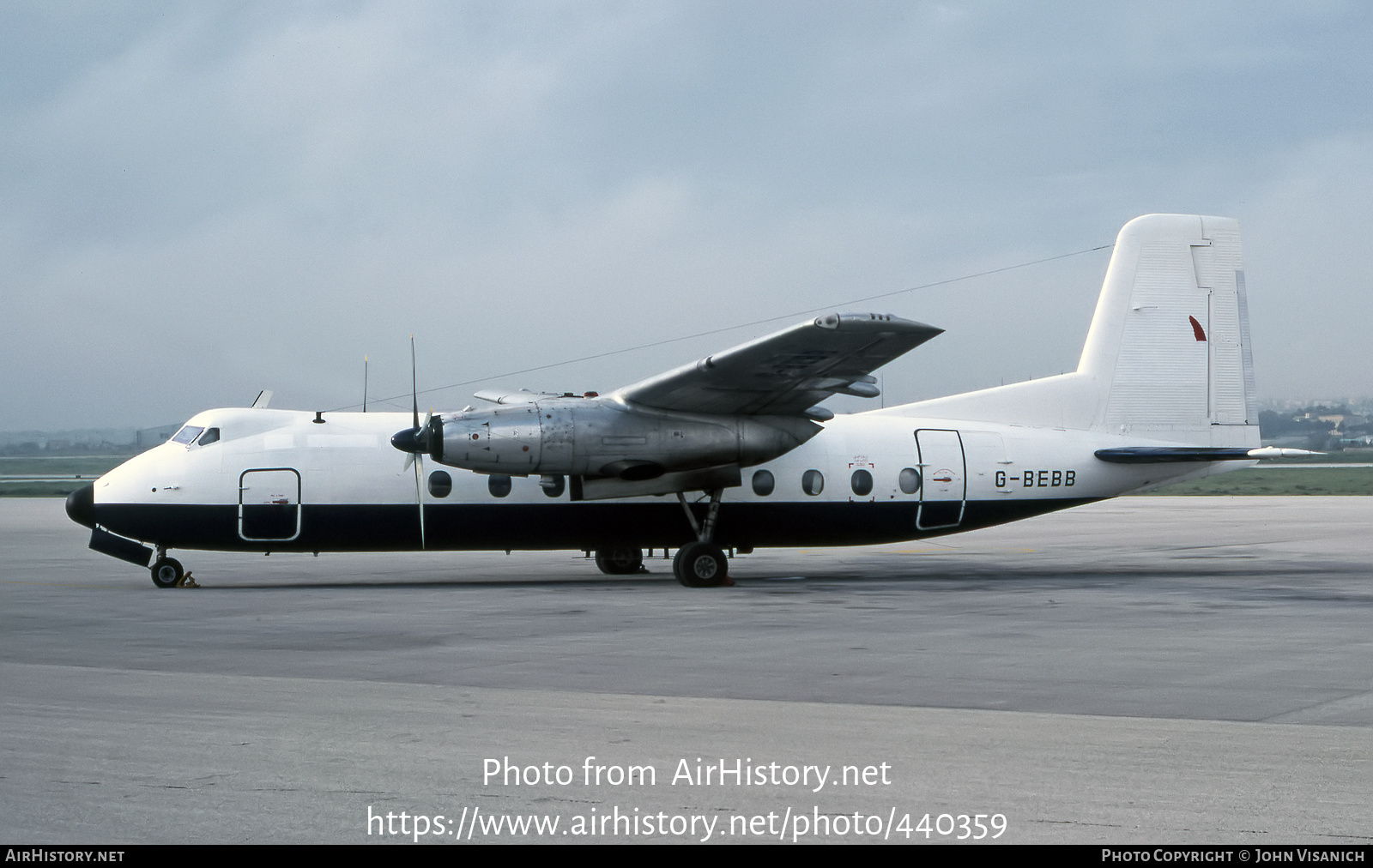 Aircraft Photo of G-BEBB | Handley Page HPR-7 Herald 214 | AirHistory.net #440359