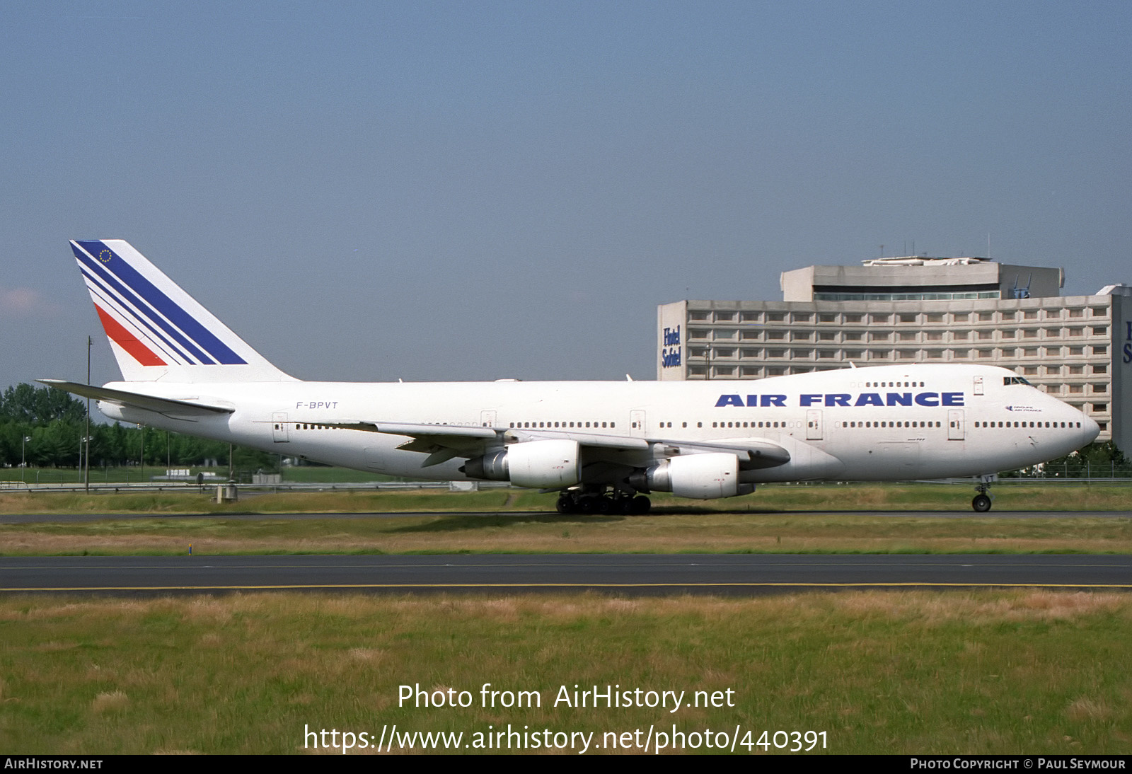 Aircraft Photo of F-BPVT | Boeing 747-228BM | Air France | AirHistory.net #440391