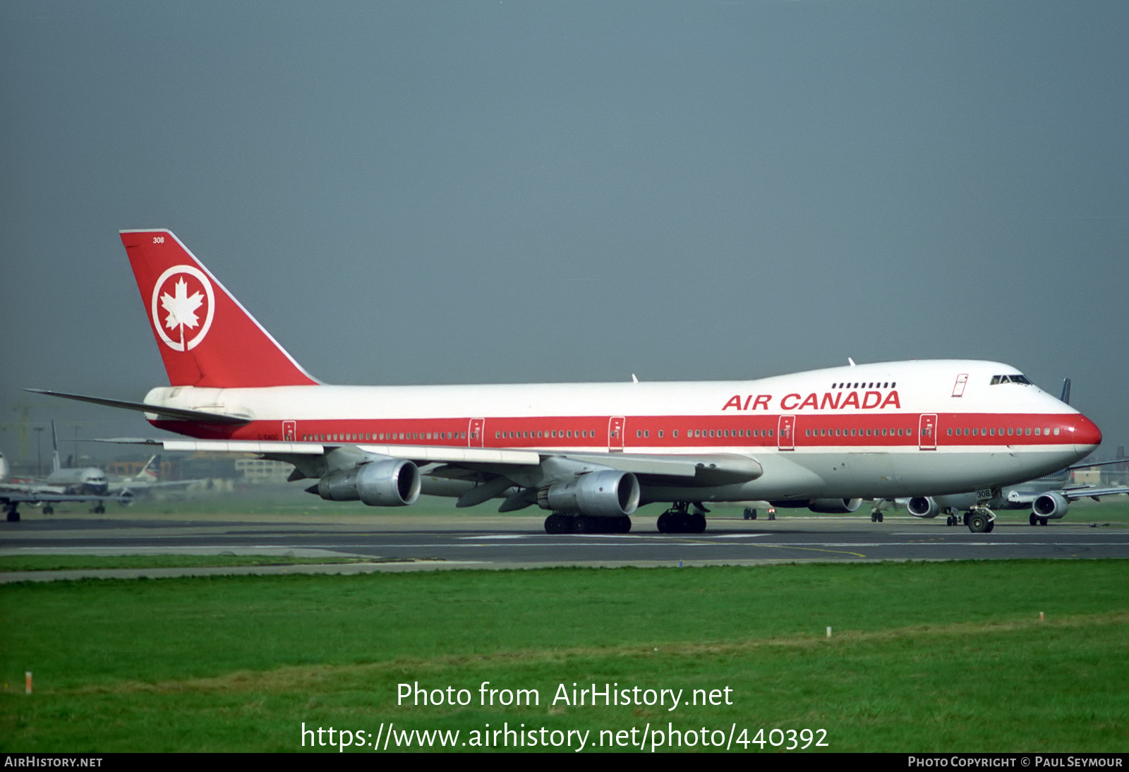 Aircraft Photo of C-GAGC | Boeing 747-238BM | Air Canada | AirHistory.net #440392