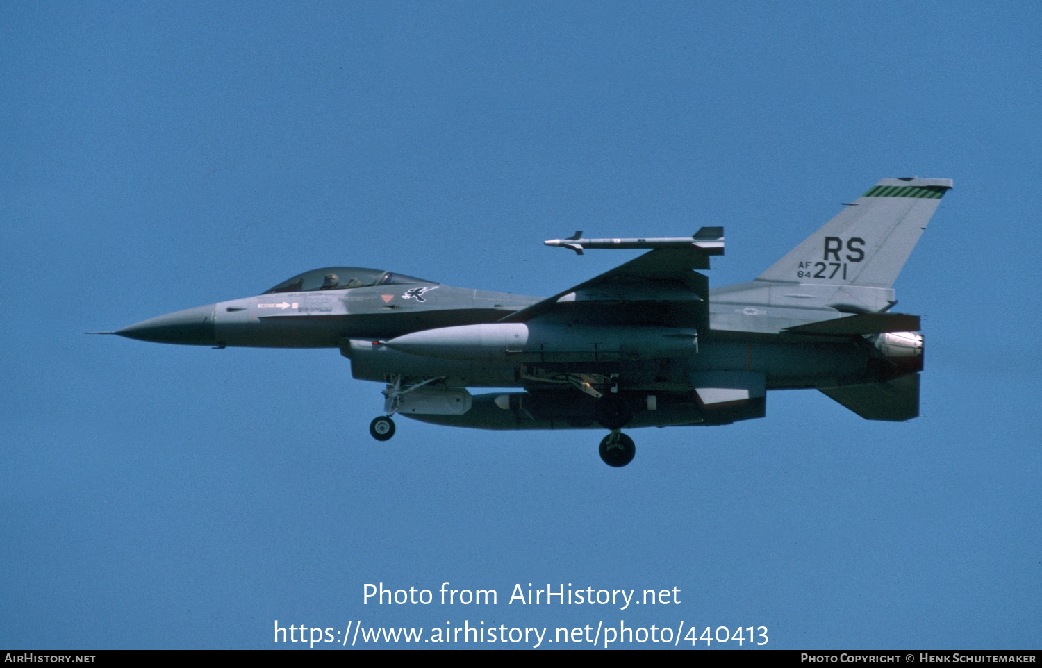 Aircraft Photo of 84-1271 / AF84-271 | General Dynamics F-16C Fighting Falcon | USA - Air Force | AirHistory.net #440413