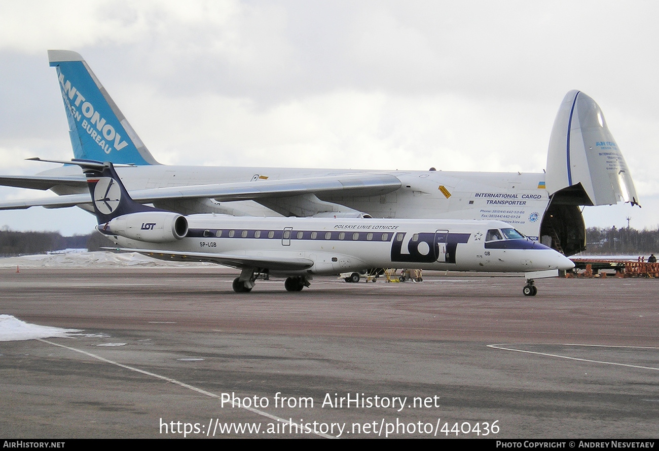 Aircraft Photo of SP-LGB | Embraer ERJ-145EP (EMB-145EP) | LOT Polish Airlines - Polskie Linie Lotnicze | AirHistory.net #440436