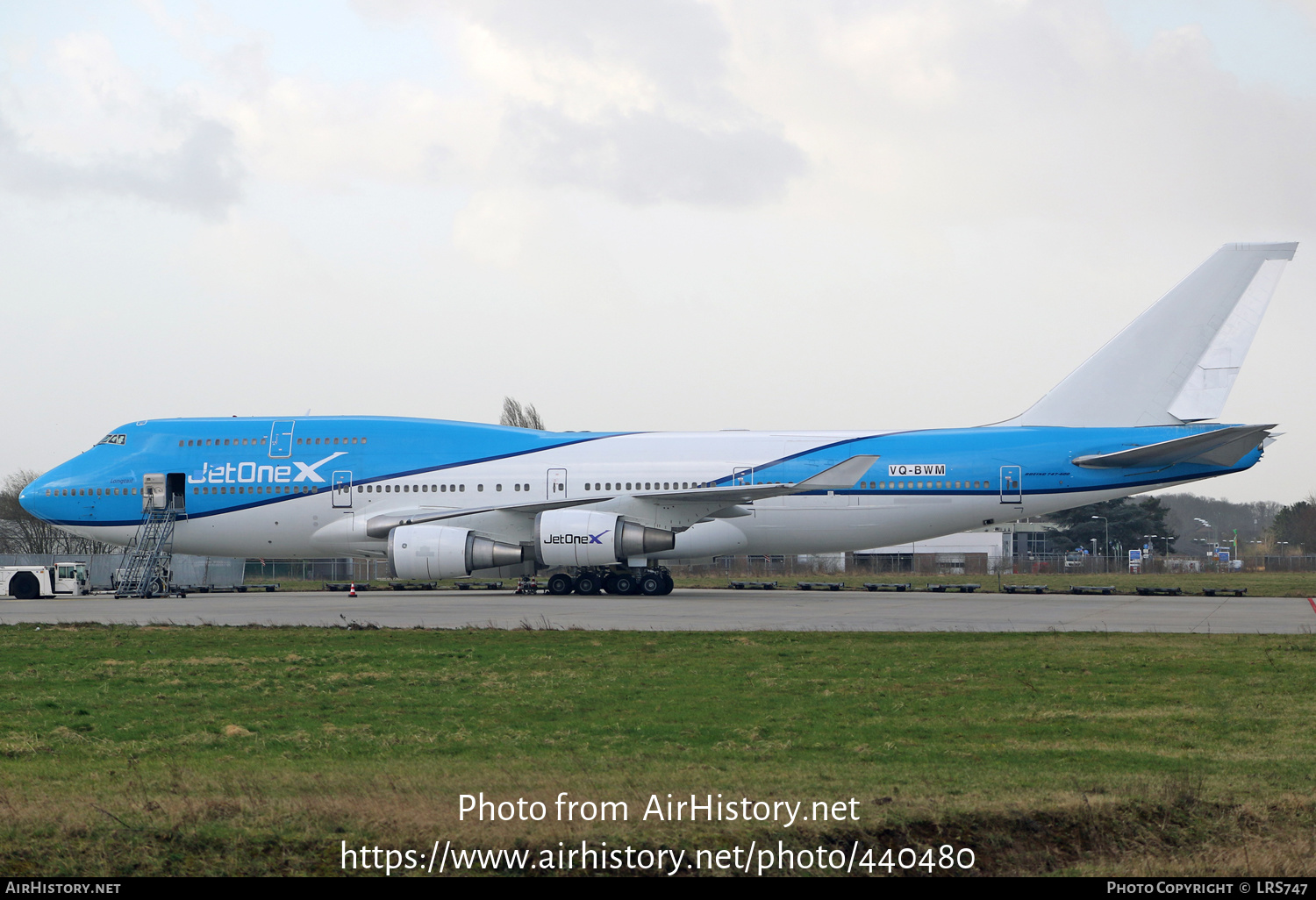 Aircraft Photo of VQ-BWM | Boeing 747-406M | JetOneX | AirHistory.net #440480