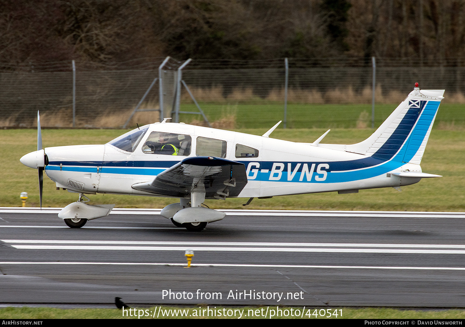 Aircraft Photo of G-BVNS | Piper PA-28-181 Cherokee Archer II | AirHistory.net #440541