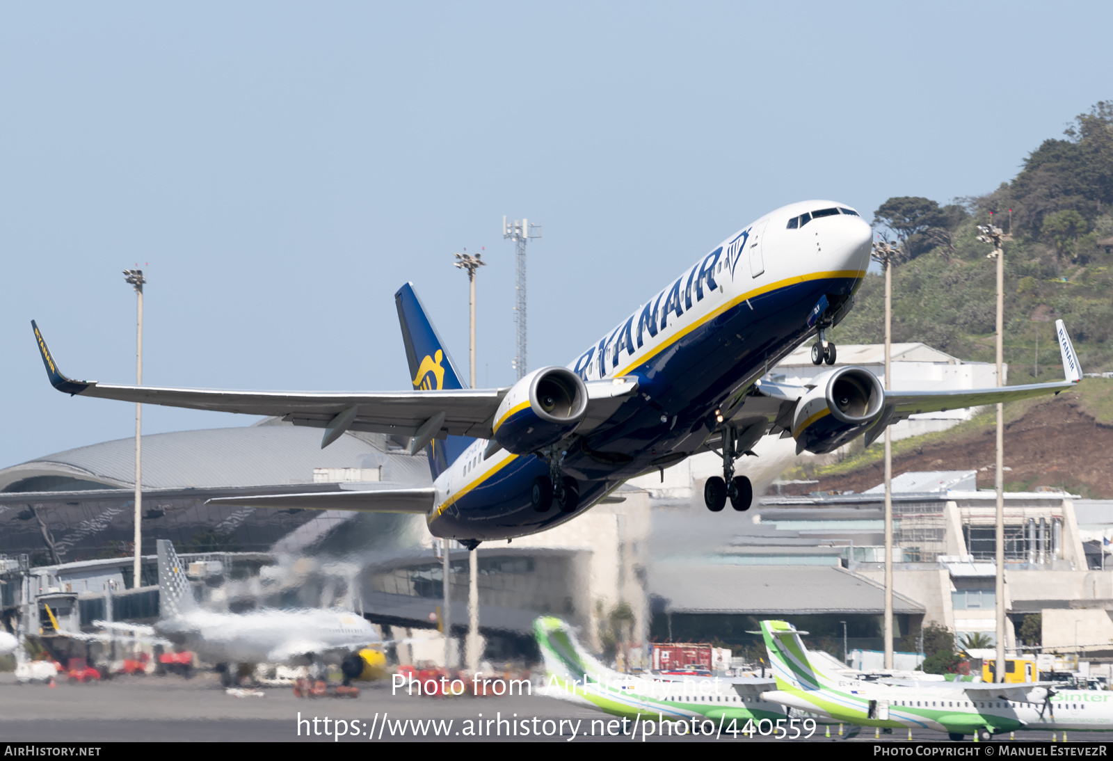 Aircraft Photo of EI-DLV | Boeing 737-8AS | Ryanair | AirHistory.net #440559