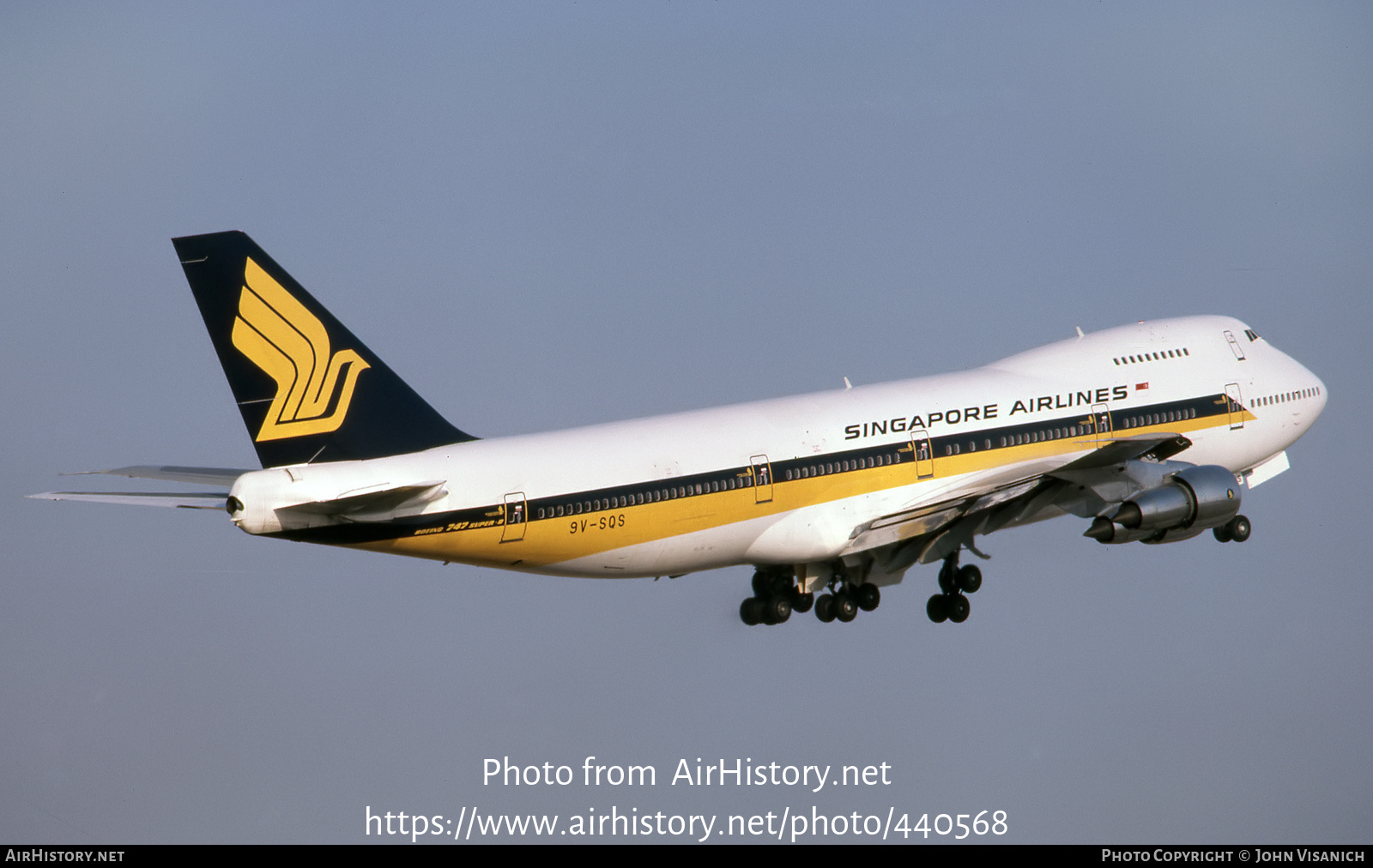 Aircraft Photo of 9V-SQS | Boeing 747-211B | Singapore Airlines | AirHistory.net #440568