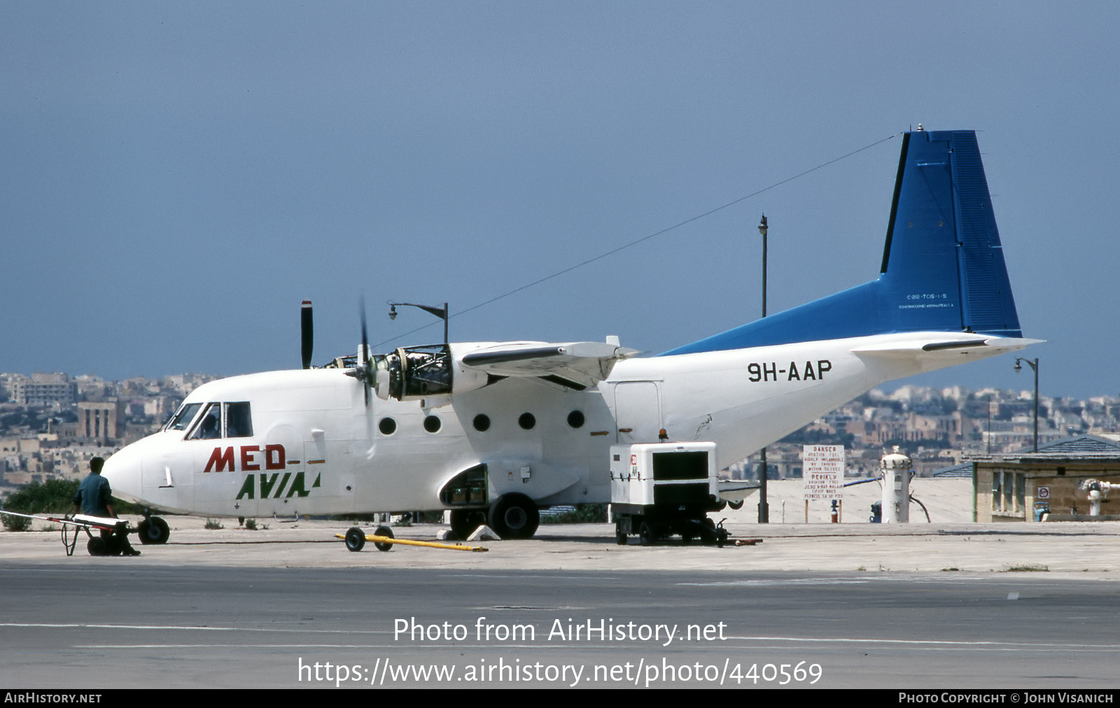 Aircraft Photo of 9H-AAP | CASA C-212-100 Aviocar | Medavia - Mediterranean Aviation | AirHistory.net #440569
