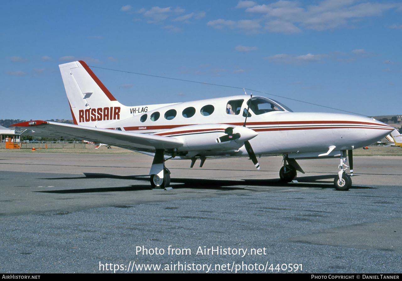 Aircraft Photo of VH-LAG | Cessna 414A Chancellor | Rossair | AirHistory.net #440591