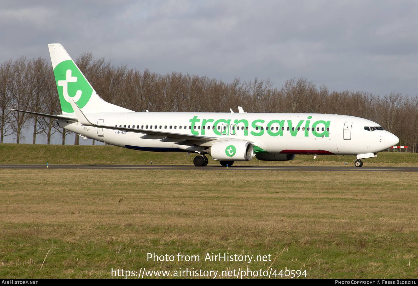 Aircraft Photo of PH-HXK | Boeing 737-800 | Transavia | AirHistory.net #440594