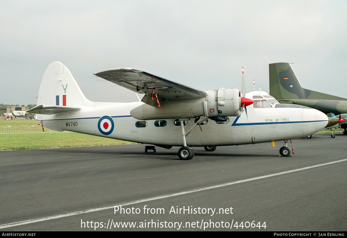 Aircraft Photo of G-BNPH / WV740 | Hunting Percival P.66 Pembroke C.1 | UK - Air Force | AirHistory.net #440644