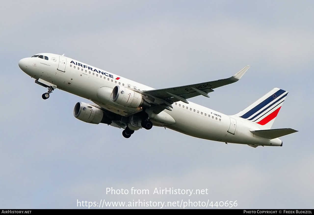 Aircraft Photo of F-HEPG | Airbus A320-214 | Air France | AirHistory.net #440656