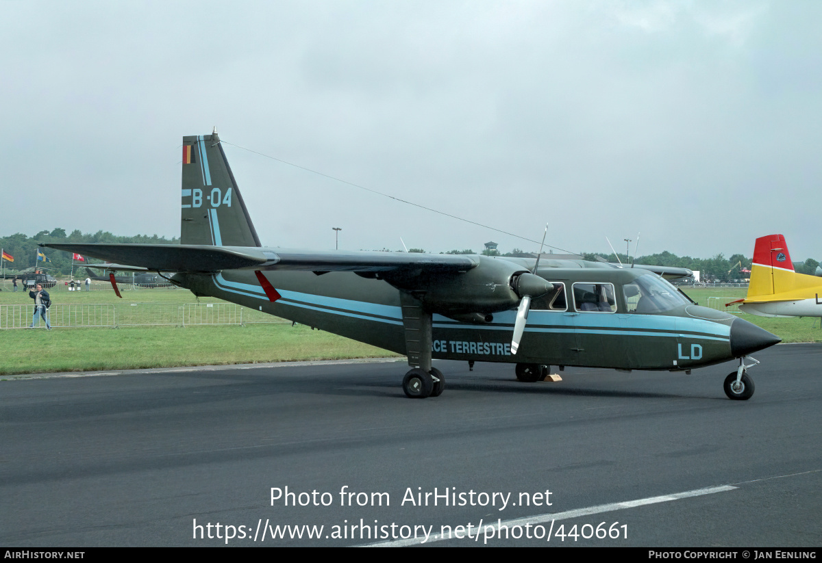 Aircraft Photo of B-04 | Britten-Norman BN-2B-21 Islander | Belgium - Army | AirHistory.net #440661