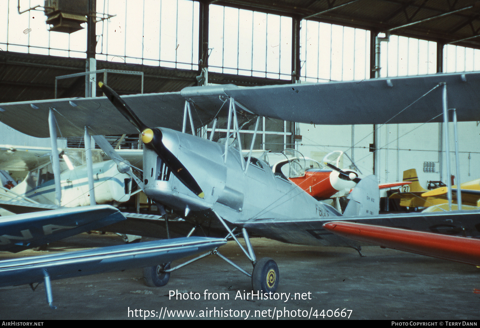 Aircraft Photo of F-BGCF / NM181 | De Havilland D.H. 82A Tiger Moth | AirHistory.net #440667