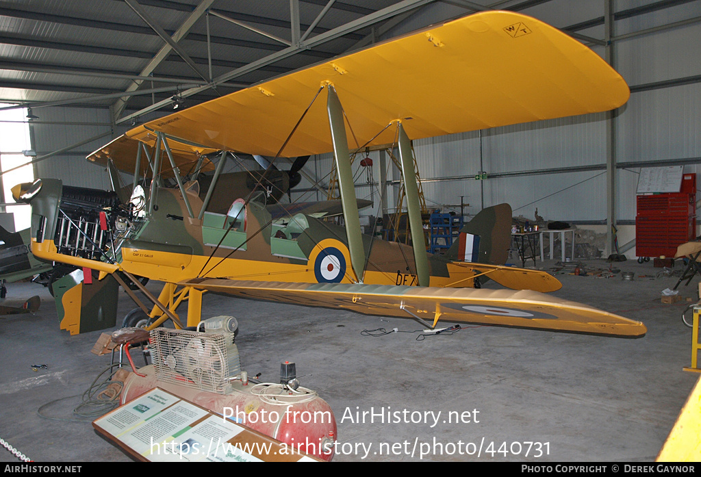 Aircraft Photo of 9H-RAF / DE730 | De Havilland D.H. 82A Tiger Moth | UK - Air Force | AirHistory.net #440731