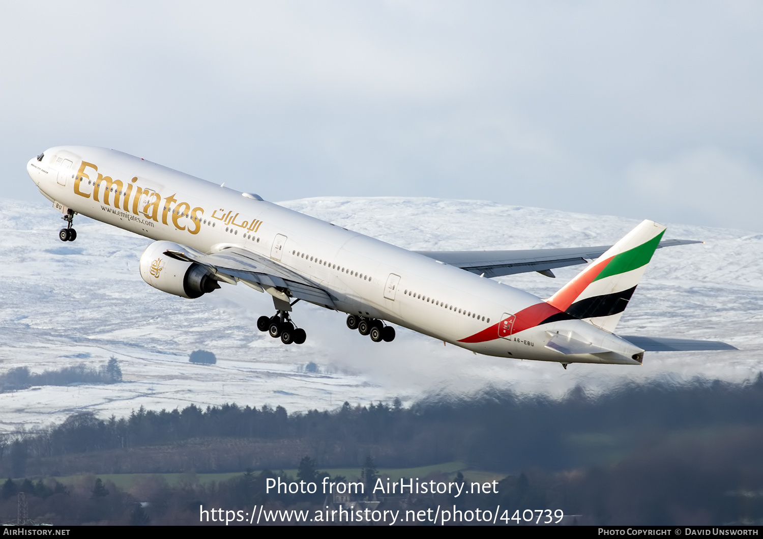 Aircraft Photo of A6-EBU | Boeing 777-31H/ER | Emirates | AirHistory.net #440739