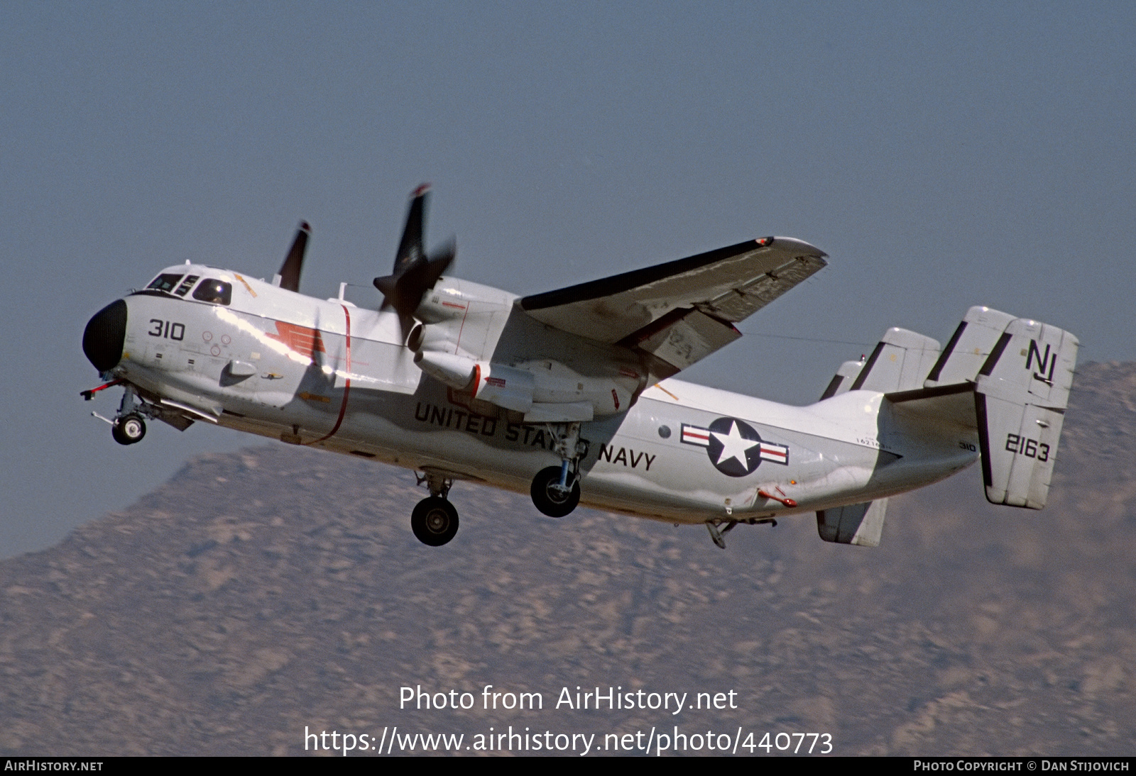 Aircraft Photo of 162163 / 2163 | Grumman C-2A Greyhound | USA - Navy | AirHistory.net #440773