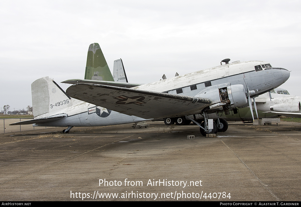 Aircraft Photo of 43-49336 / 3-49336 | Douglas VC-47D Skytrain | USA - Air Force | AirHistory.net #440784