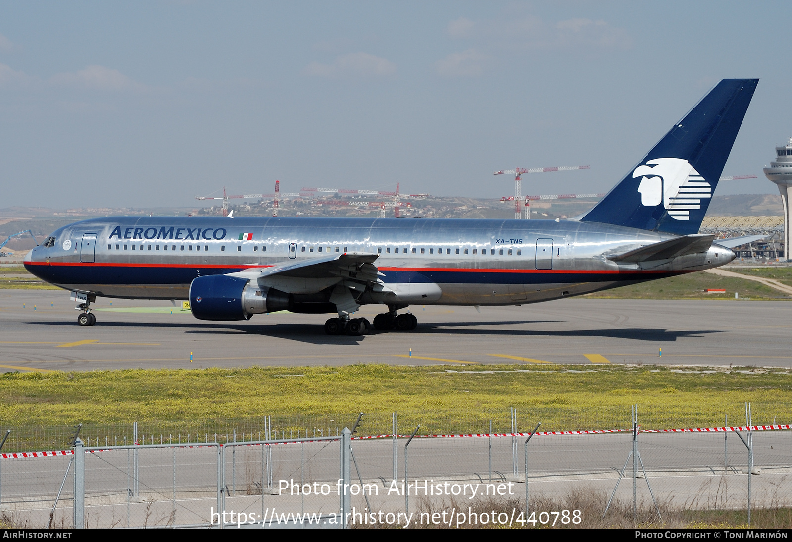 Aircraft Photo of XA-TNS | Boeing 767-283/ER | AeroMéxico | AirHistory.net #440788